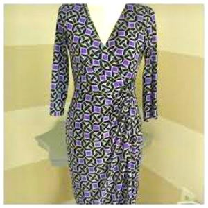 Maggy London Faux Wrap Dress